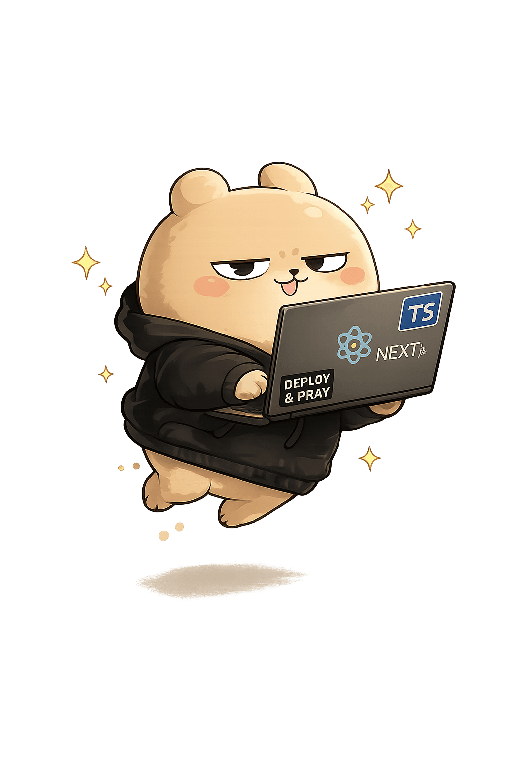 Azka Andya Safira - Frontend Developer Character Avatar